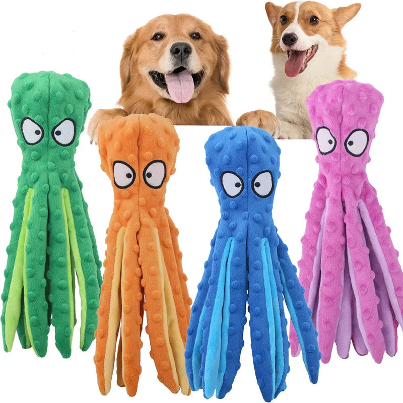 Plush Toy Voice Octopus Shell Puzzle