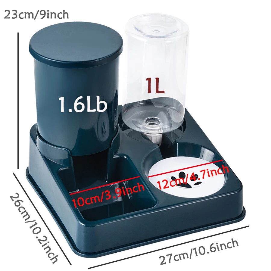 Automatic Feeder & Water Dispenser Set