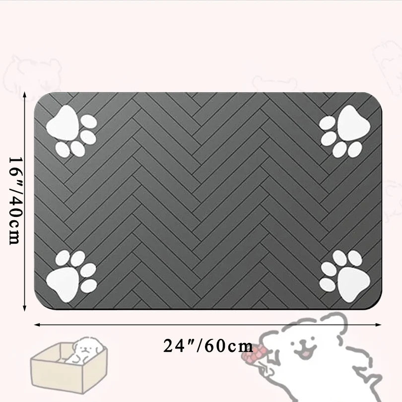 Pet Feeding Absorbent Mat