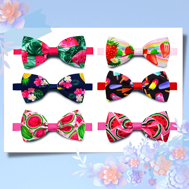 10pcs Summer Bow