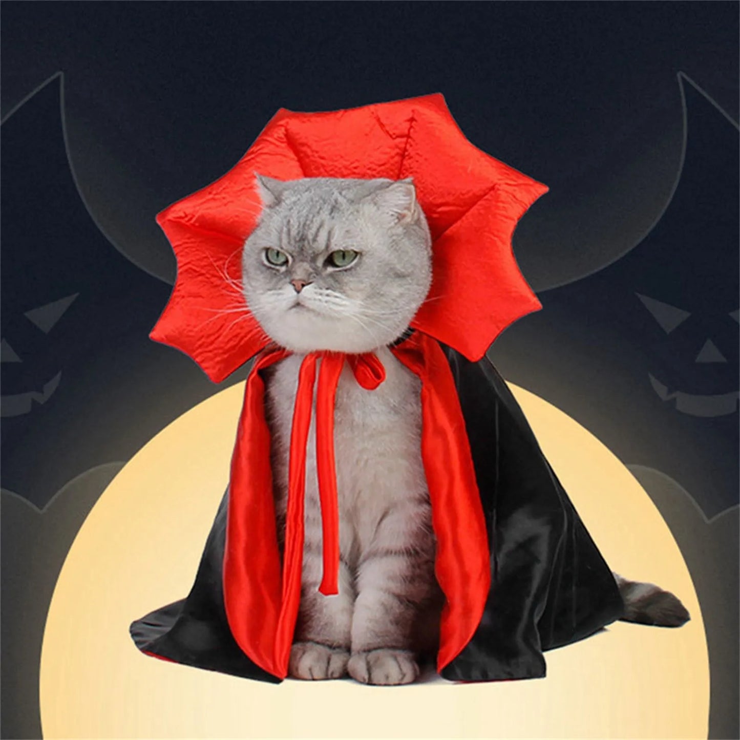 Halloween Pet Cosplay Costume Cloak
