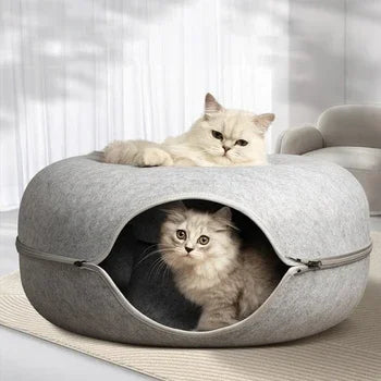 Felt Donut Bed House