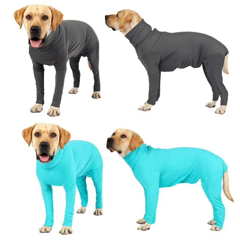 Long-Sleeved One-piece Pet Pajamas 4-Legged