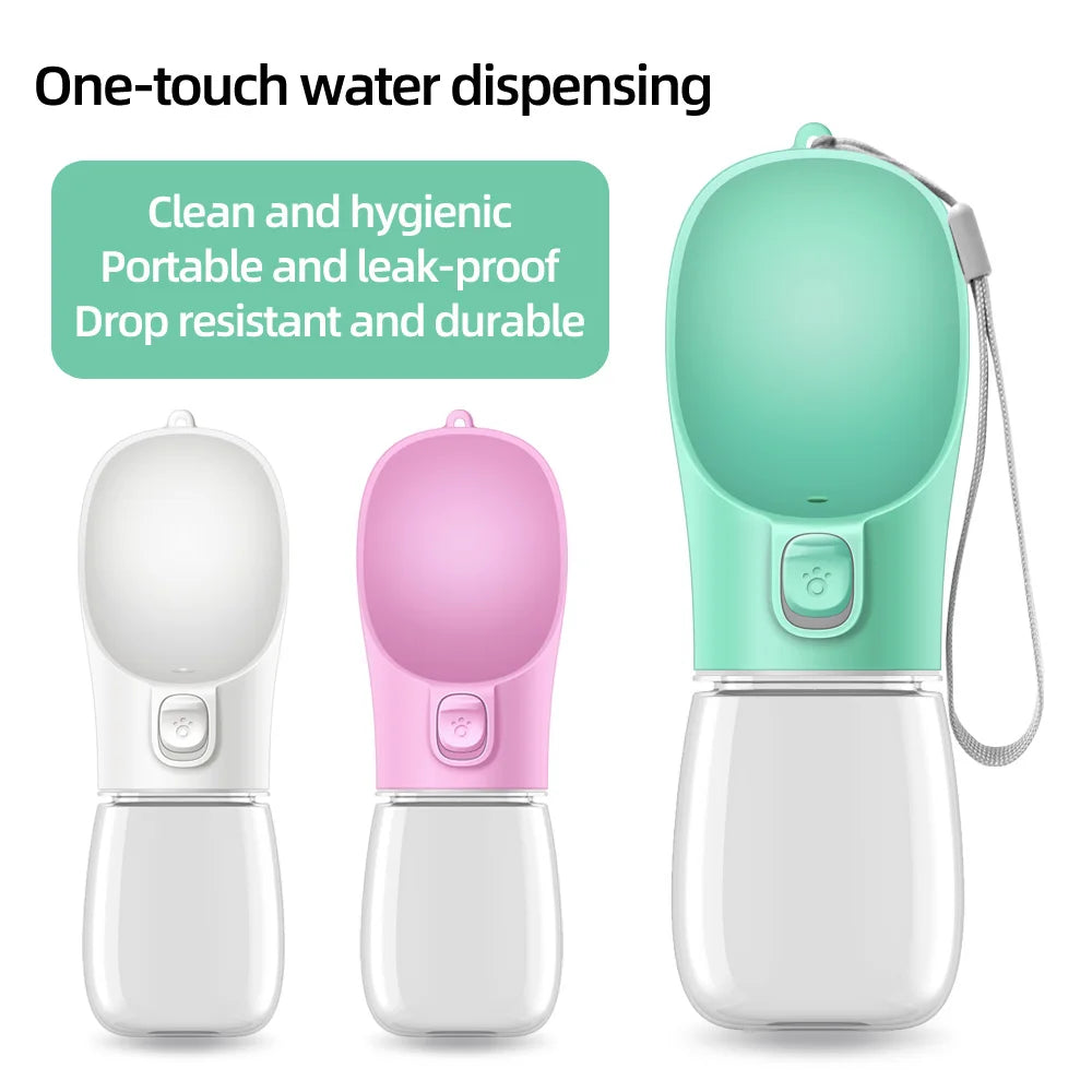 Outdoor Water Bottle For Cats & Dogs