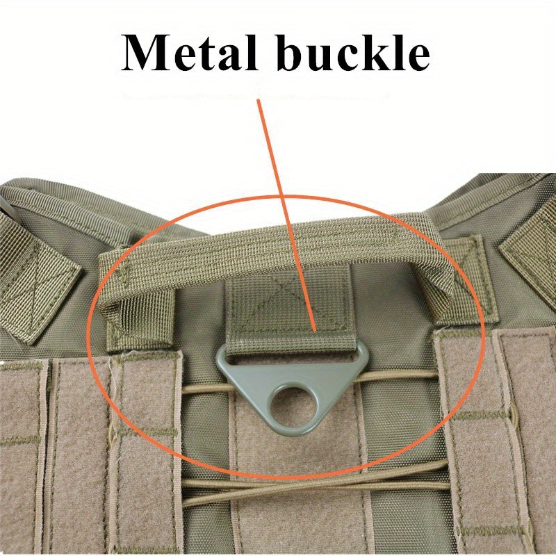 Tactical Dog Harness And Leash Set For Medium and Large Dogs